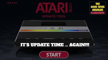 NIEUWE update beschikbaar voor de Atari 2600+ & 7800+!! Good Times Newsline Flashcast 27-06-2025