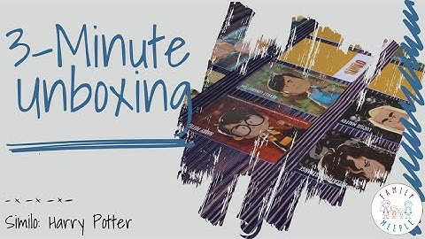Similo: Harry Potter - 3-Minute Unboxing