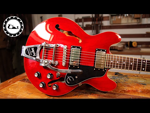 Fitting a Bigsby vibrato to an ES 339. - YouTube