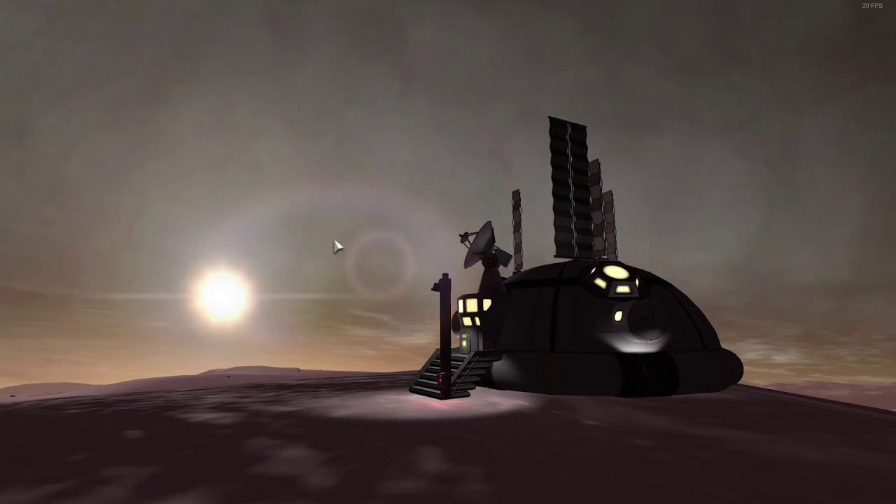 Timelapse: Polar Outpost "Nordkapp" on Duna north pole 