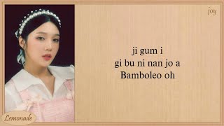 Red Velvet BAMBOLEO Easy Lyrics