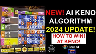 4 Card Keno 2024! Strategy! #shorts #youtube #keno #slots #casino #viral #youtubeshorts   AI Keno screenshot 2