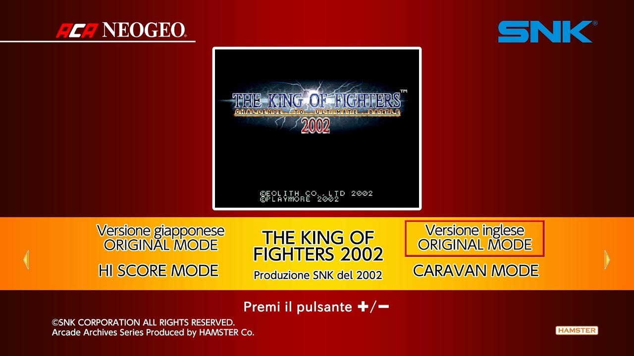 Buy ACA NEOGEO THE KING OF FIGHTERS 2002