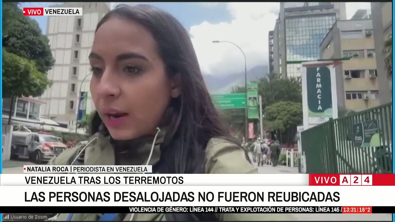 🔴 A24 DESDE PALOS GRANDES, VENEZUELA: "SIENTO TEMOR POR LOS TEMBLORES QUE  HAY ACÁ"