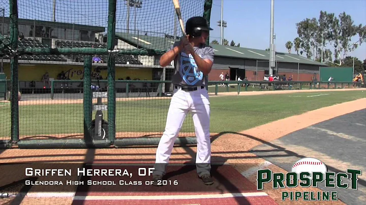 Griffen Herrera Prospect Video, OF, Glendora High ...