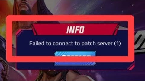 How to fix Failed to connect to patch server 1 problem solve in WWE Undefeated