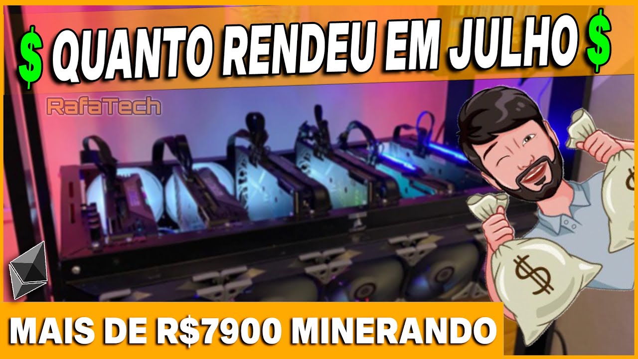 FATUREI MAIS DE 7900 REAIS MINERANDO EM JULHO (RigMax)