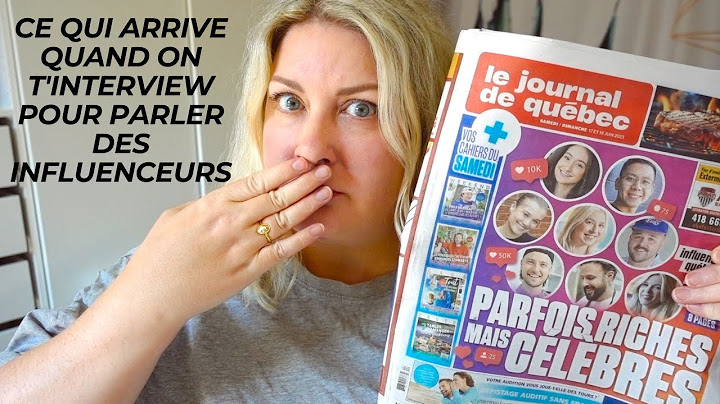 Mon opinion sur l'article du Journal sur les influenceurs + ma nouvelle machine à glace! - Vlog