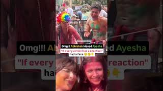 Abhishek Kumar Kissed Ayesha Khan Mannara Chopra Khanzadi Face Expression