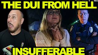 Cop vs Karen | The Most Insufferable Traffic Stop Ever - BODYCAM REACTION