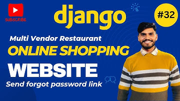 send forgot password link | Online shopping website using Django | video-32