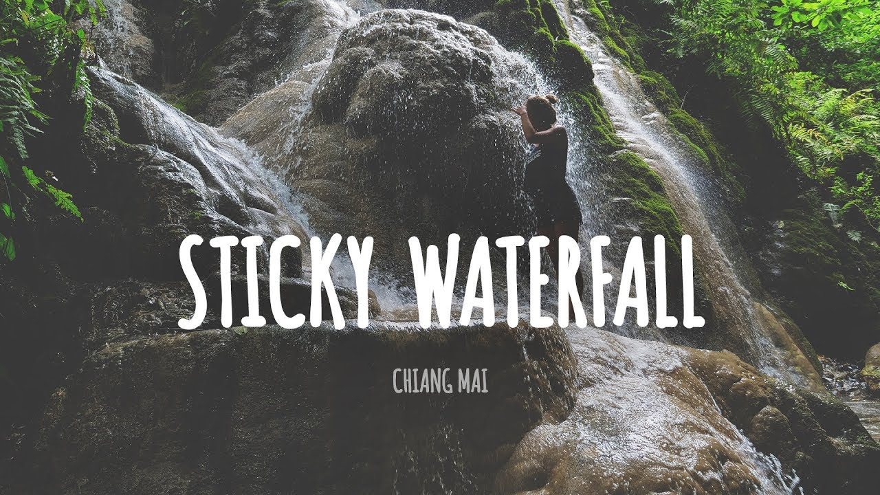 Sticky Waterfalls (Bua Thong) Chiang Mai, Northern Thailand