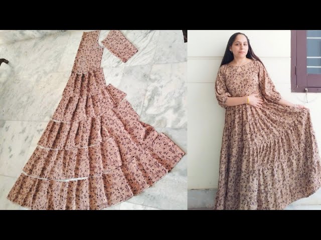 Frill skirt with crop top | Dupatta designs ideas, Sleeves designs for  dresses, Party wear indian dresses