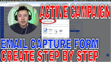 ✅  How To Create Email Capture Form In Active Campaign 🔴