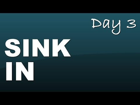 Phrasal verb: sink in - Day 3 with JenniferESL