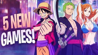 5 NEW One Piece Games Being Developed!