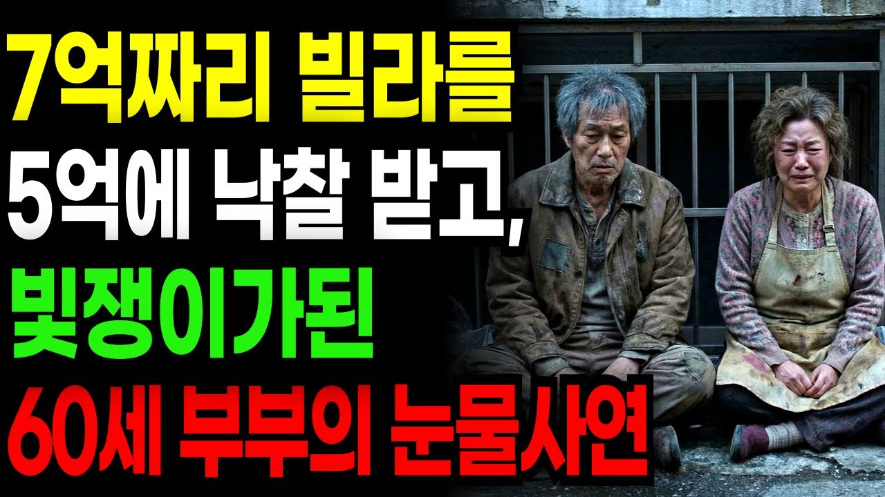 | 노후 자금 사연 | 7억짜리 빌라 5억에 낙찰받았는데,전세 사기인 집을사서 전부 날라고, 빛까지 3억지게된 60세 남성의 은퇴 가장의눈물사연. | 시니어사연 | 오디오북 |