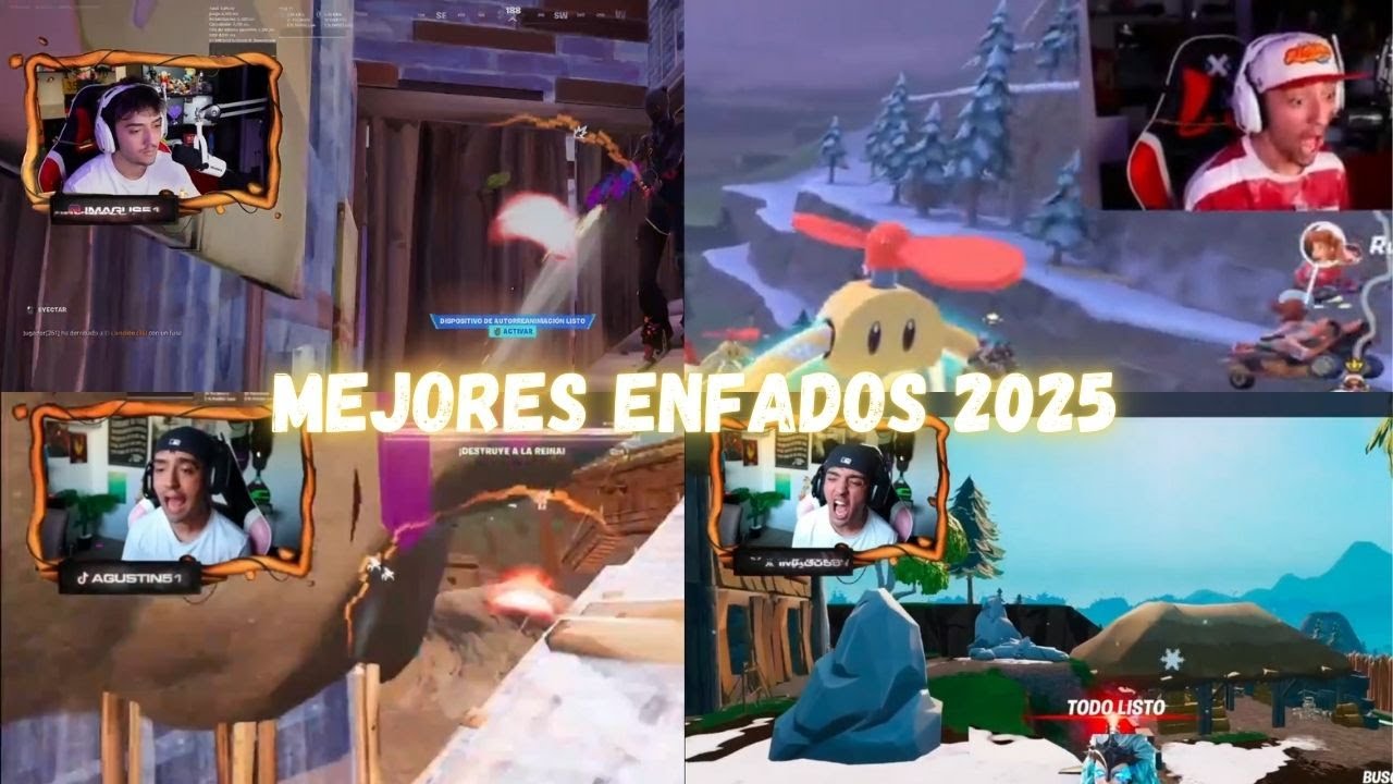 LOS MEJORES ENFADOS DE AGUSTIN 51 EN FORTNITE 2025