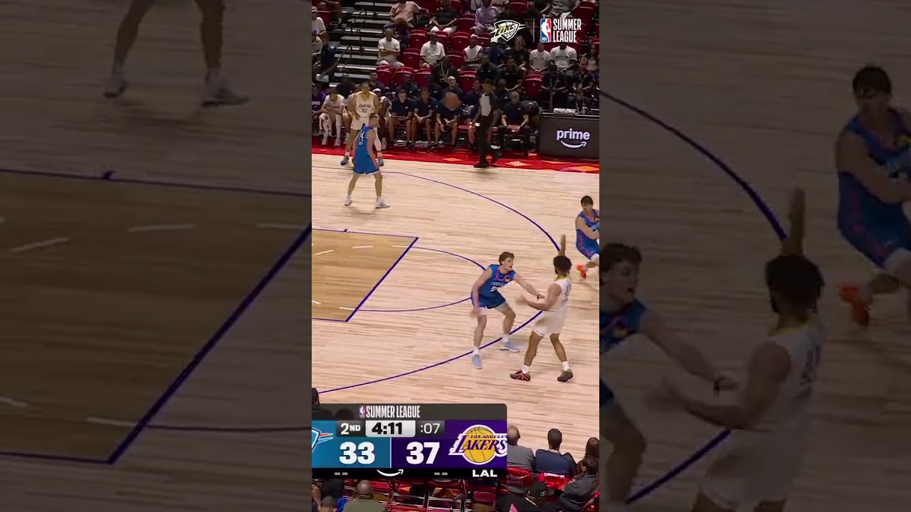 Full speed ahead for Brooks 💥 #okcthunder