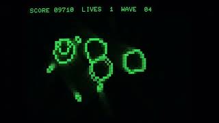 Player Profile Asteroidz (Asteroids) - Commodore PET 4032 - Real Hardware