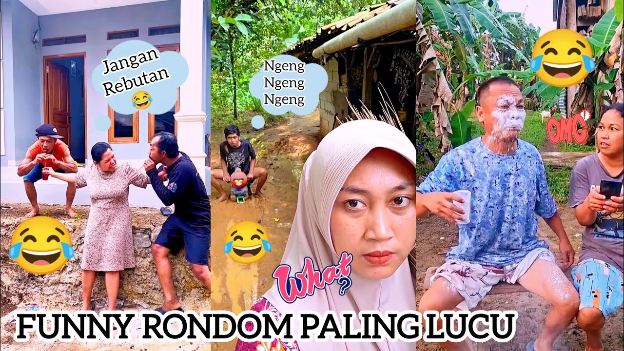 DRAMA FUNNY MOMENTS 🔴LUCU TREN SUAMI SUKA MAINAN ANAK ANAK😂