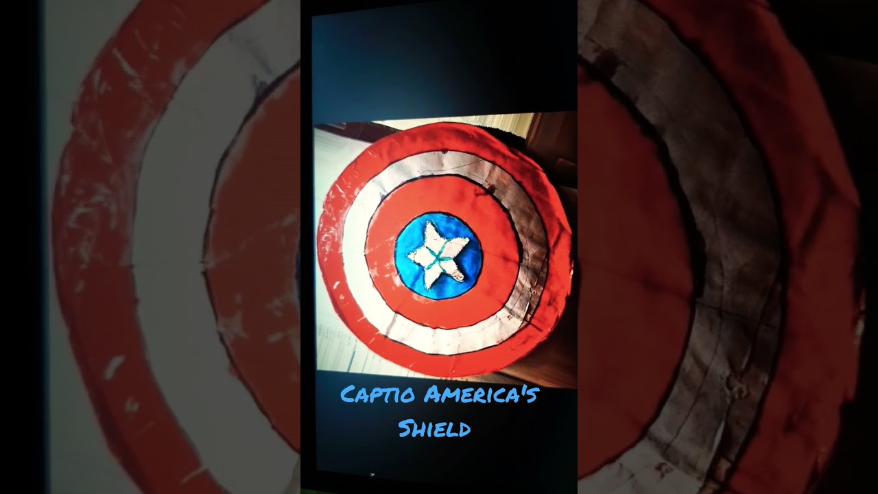 Captain America's Shield made by me. 😍