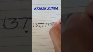 Aksara Sunda🙂🙂