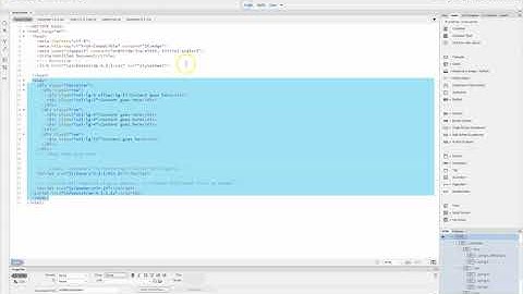 Dreamweaver IT-338 2019 Bootstrap Responsive Video 2