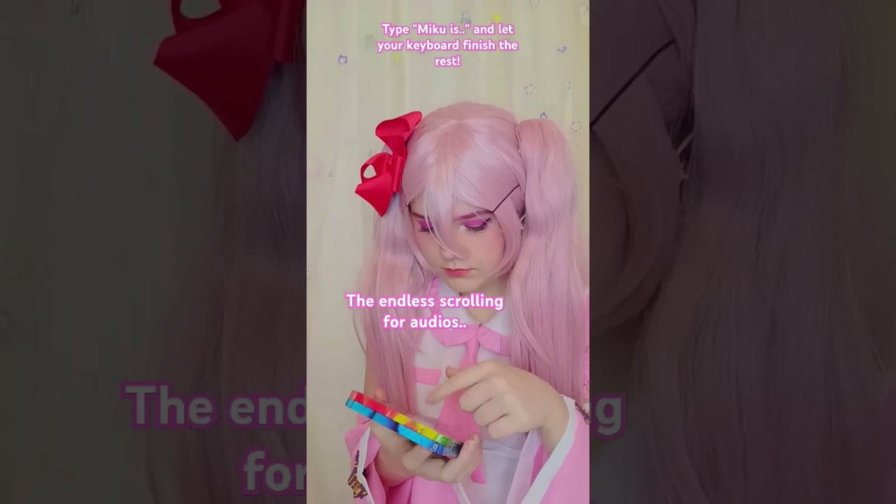 Literally how filming goes for me #trending #cosplay #miku #mikucosplay #vocaloid #fyp #hatsunemiku