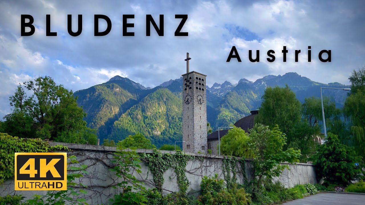 🇦🇹Bludenz - Austria  | Walking through the City Bludenz - Vorarlberg. Блюденц Австрия