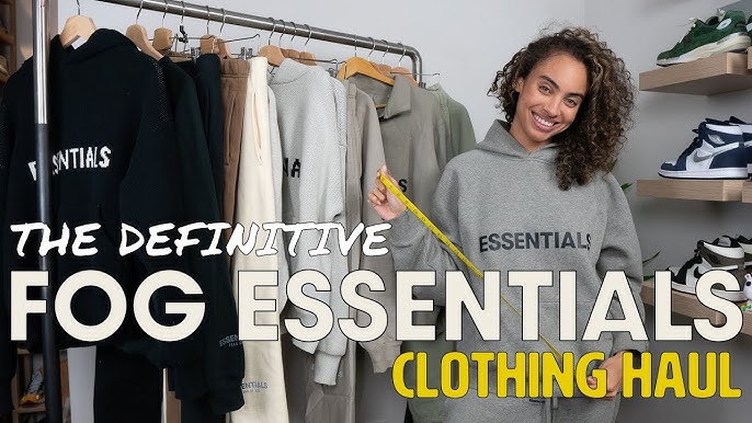 ESSENTIALS FEAR OF GOD  Clothing Review, Sizing + What I Got From SS2020 