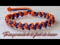 LA PULSERA DE HILO MAS FACIL QUE HE HECHO / TUTORIAL ZIG ZAG  MACRAME