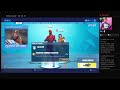 Live maj fortnite  avec minofficiel