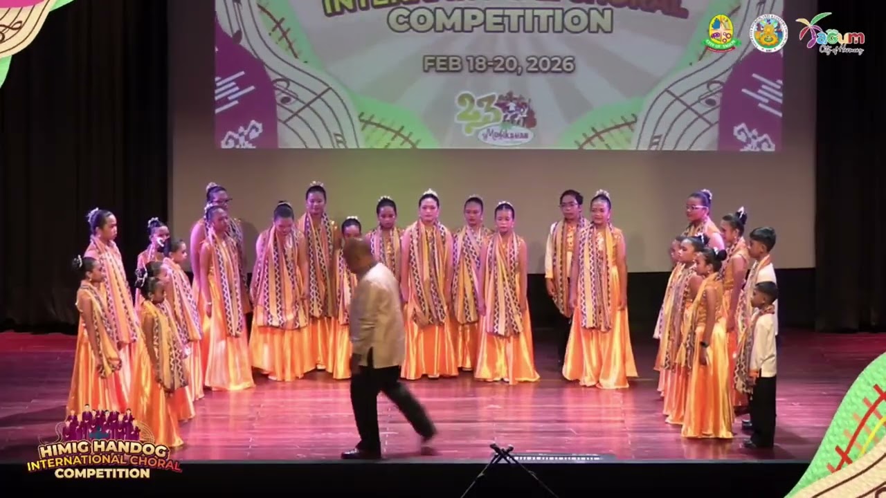 February 19, 2026 , Matina Central Elem. School Choir. Himig Handog Int. Choral Competition, Tagum 