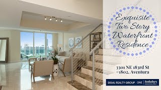 Exquisite Two Story Waterfront  - Unit 1802 Peninsula II