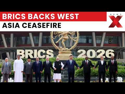 BRICS New Delhi Declaration: Leaders Back West Asia Ceasefire, Political Solution | NewsX