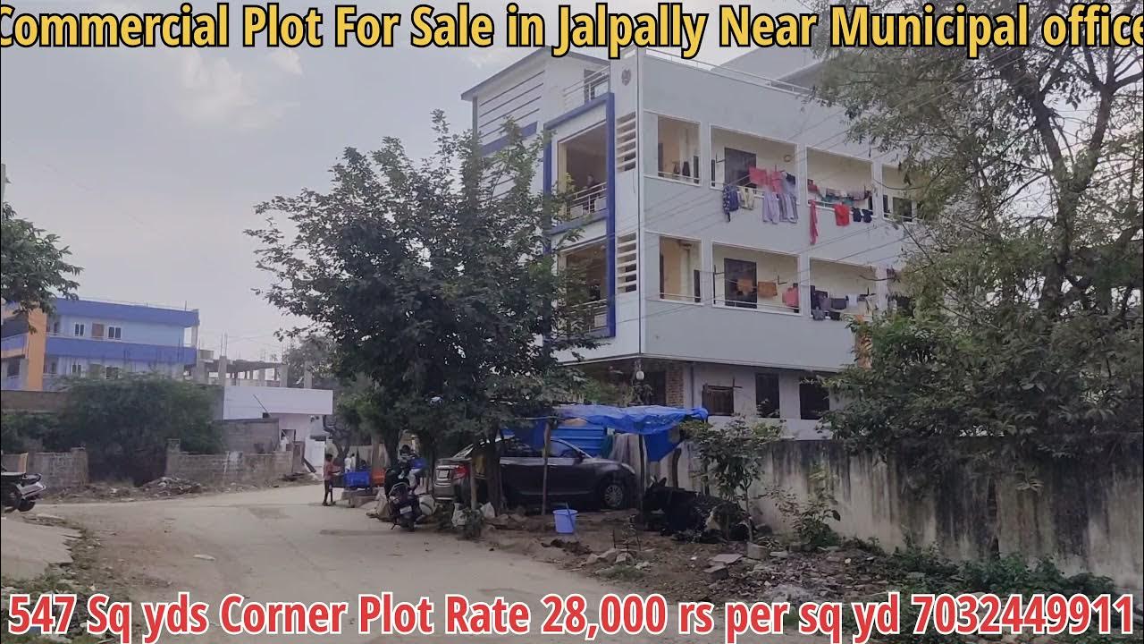 Commercial Plot For Sale at Jalpally opp Municipal office Hyderabad 547