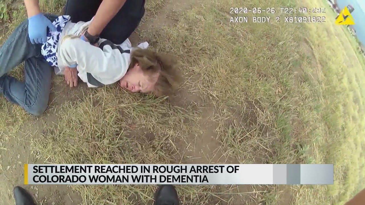 Settlement reached in rough arrest of Colorado woman with dementia