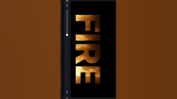 Fire Text Effects in Vn App Video Tutorial #texteffect #textanimation #fireeffect #vn #editing #yt