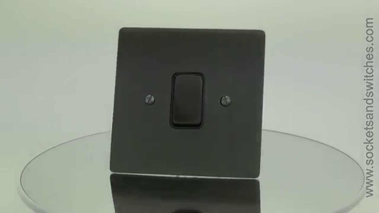 Flatplate Supreme Bronze Sockets and Switches