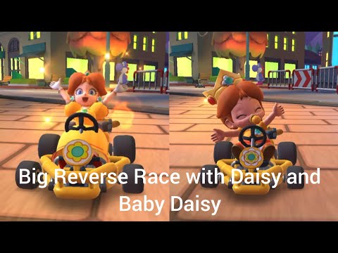 🧡🌼 Big Reverse Race with Daisy and Baby Daisy in Vancouver Velocity 🧡🌼