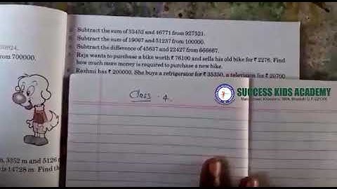 Class-4th/Math/Chapter-3/Subtraction/Exercise-3.4/Word Problems/By-S. P. Sir