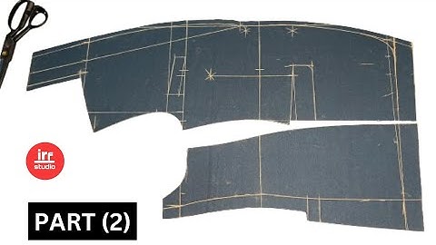 Tuxedo Shawl Lapel Coat Cutting ✂️ | Shawl Collar Coat Cutting | Coat Cutting | Part 2