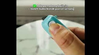 Berdesup murah weh 🔥 RM2  je dah boleh dapat 2in1 Correction Fluid   Paper Cutter! Selamat