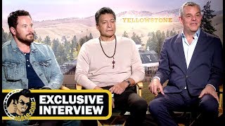 Danny Huston, Gil Birmingham & Cole Hauser YELLOWSTONE Interviews! (JoBlo.com Exclusive)