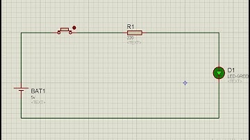 How to Blink single LED using proteus  ISIS #SingleLedBlinking #proteus #EmbeddedSystems #HowToBlink