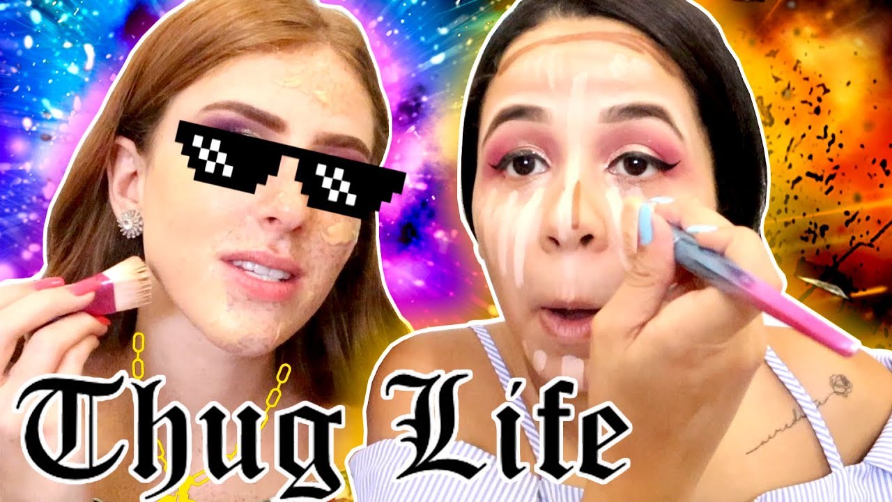 ROUBEI AS MAKES da Laurinha! 🤣