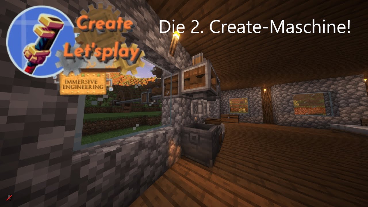 Createprocess Machine Minecraft Die 2. Create-Maschine läuft! | Minecraft Create S1 F08 - YouTube