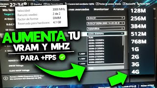 Como AUMENTAR Los MHZ De Tu RAM Y La VRAM De Tu PROCESADOR ✅