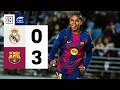 Real Madrid vs FC Barcelona (0-3) | Resumen y goles | Highlights Liga F